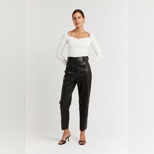 NWOT Dissh faux leather pants